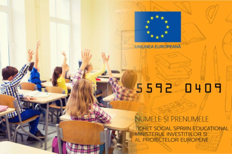 Carduri educaționale 2026-2027: cererile pentru tichetele de 500 de lei se depun până pe 1 octombrie